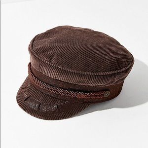 Brixton Albany fiddler baker boy hat.